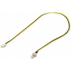 Cablu adaptor alimentare 3 pini tata-2 pini mama