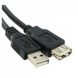 Cablu USB 2.0 A tata- A mama 1.8m VCOM