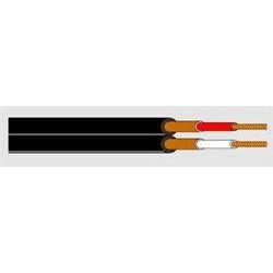Cablu 2 fire plat ecran separat negru