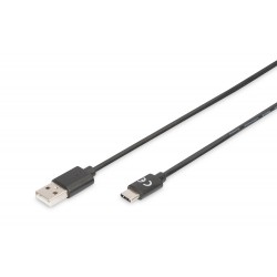 Cablu USB 2.0 type C - USB 2.0 type A tata 1,8m