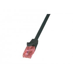 Patch cord SFTP- 2m negru cat.6 CU ,LSZH, Logilink