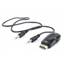 Convertor HDMI la VGA Gembird cu audio A-HDMI-VGA-02