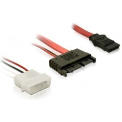 Cablu Micro SATA - conexiune Sata+alimentare Delock