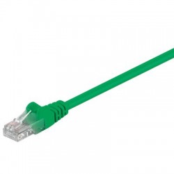Cablu UTP Goobay Patch cord cat.5e 1m verde