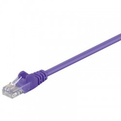 Cablu UTP Goobay Patch cord cat.5e 1m violet